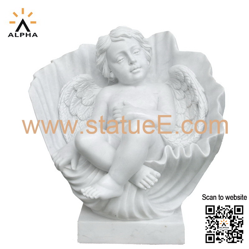 Baby angel statue